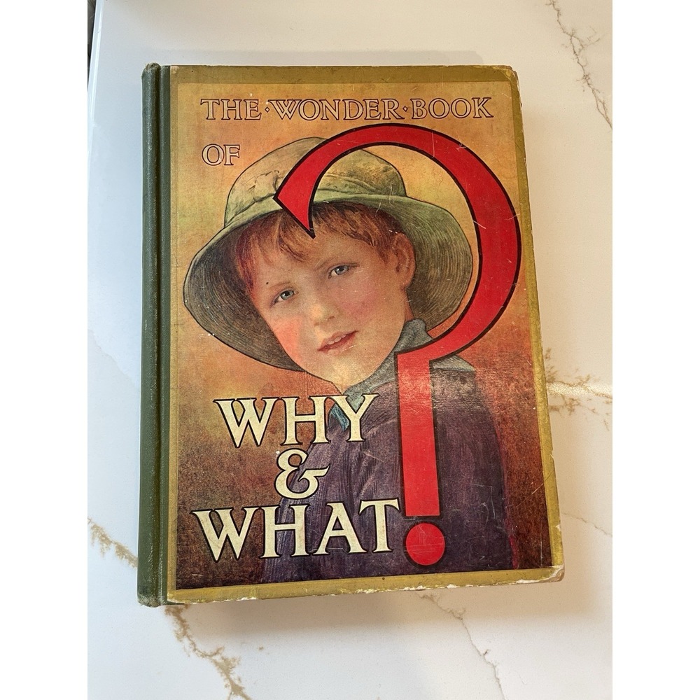 Vintage The Wonder Book of Why and What? Answers to Children's Questions 1930